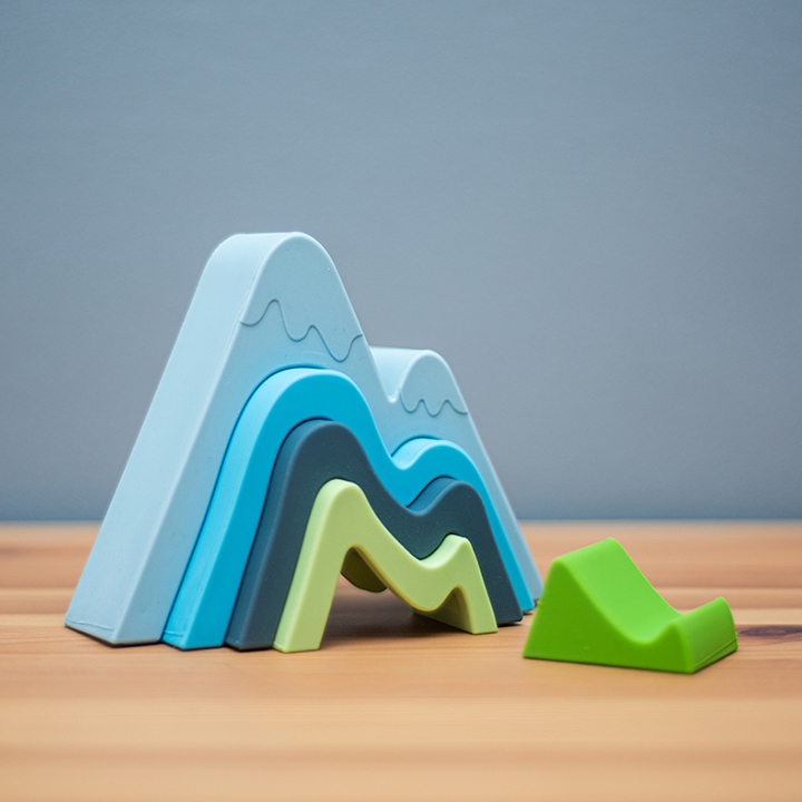 Silicone Stacking Mountain