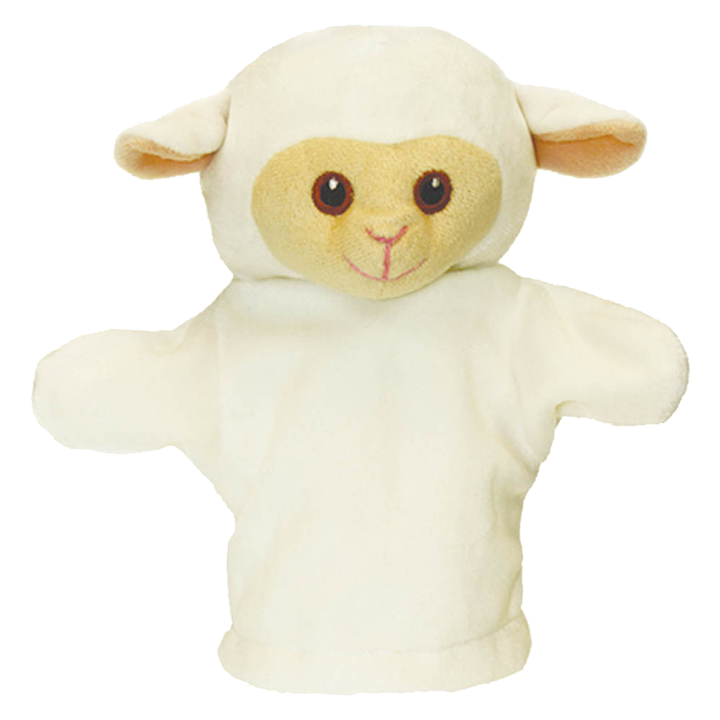 Sheep hand puppet