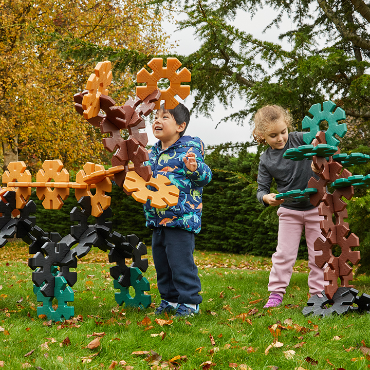 40 pieces to make great shapes