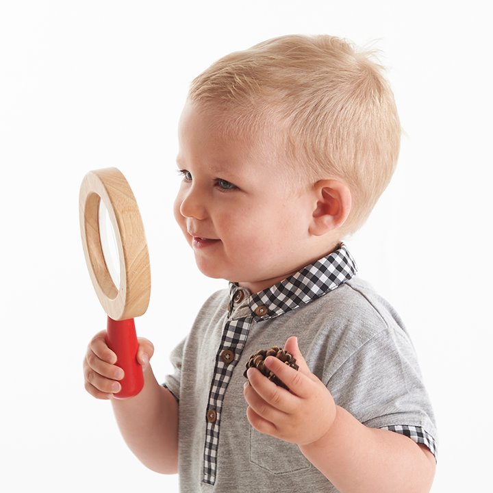 Wooden Hand Lens - Early Years Direct