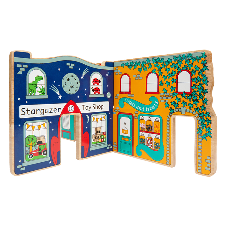 Small world toy and cake shop