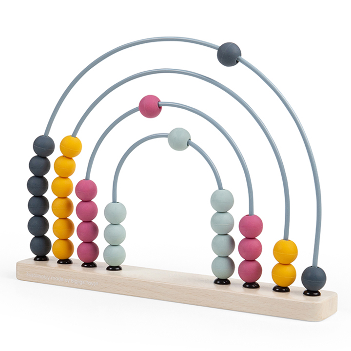 Silicone beads on arched wires