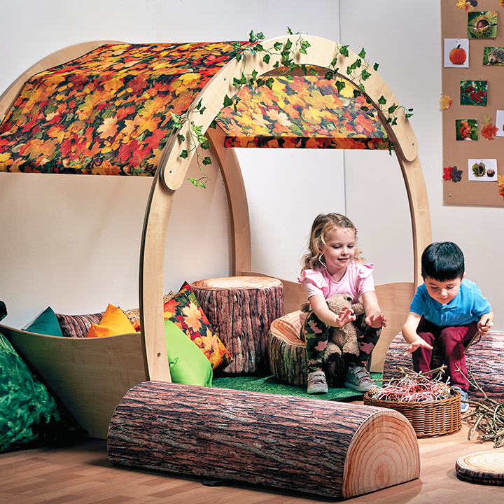 Log Bean Bag Seats Early Years Direct