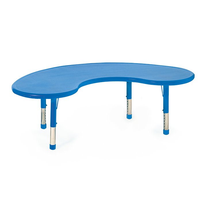 Blue Horseshoe Table