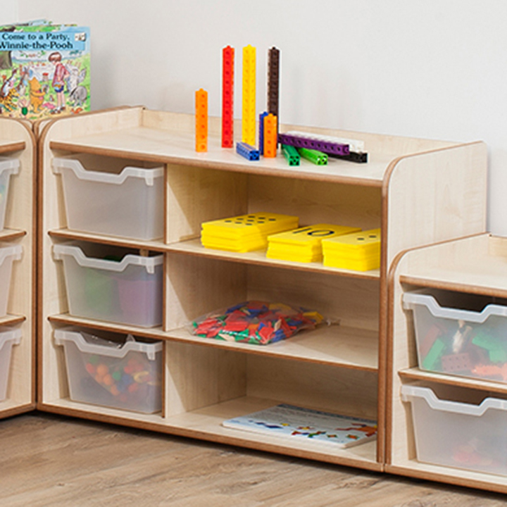 Baby and Toddler Storage 3 Tray Shelves Early Years Direct