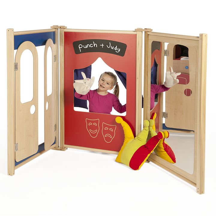 Set of three panels to create a Theatre