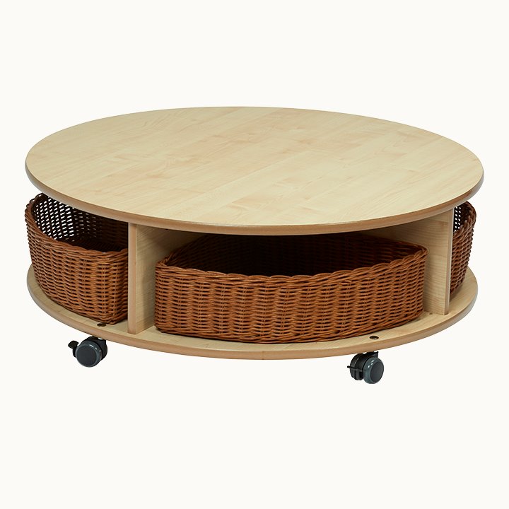 Mobile Circular Storage - Single Tier - Early Years Direct