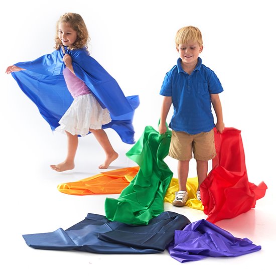 Fun playful coloured fabrics