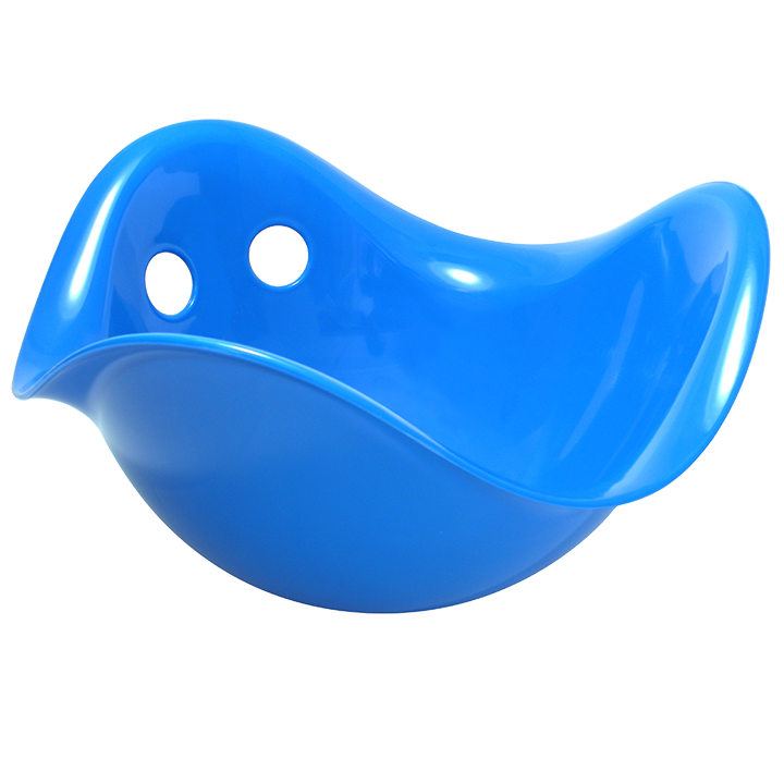 Blue sit in plastic bilibo