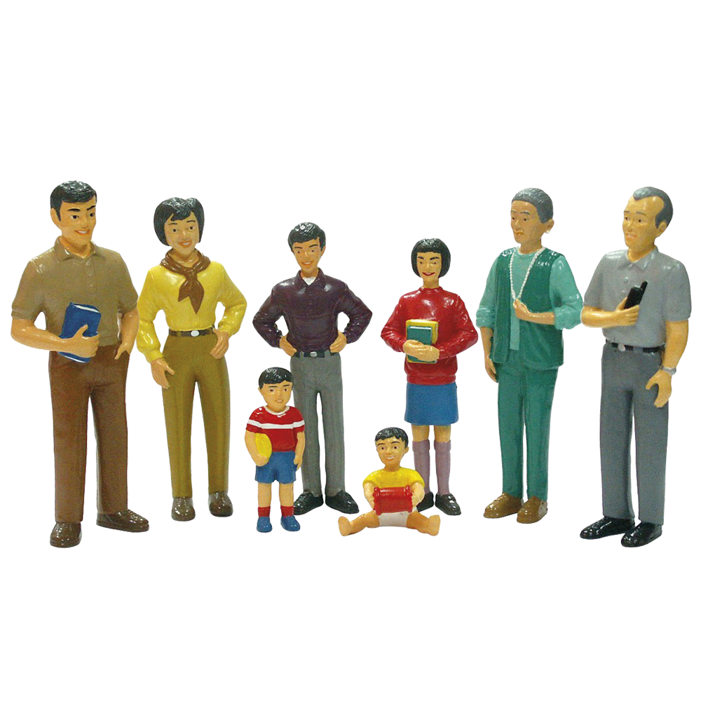 World Family Figures - Asian