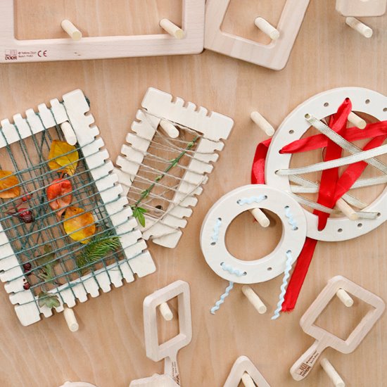 Natural Weaving Frames - Early Years Direct