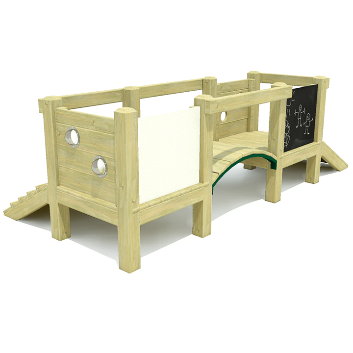 Climb, bridge, whiteboard