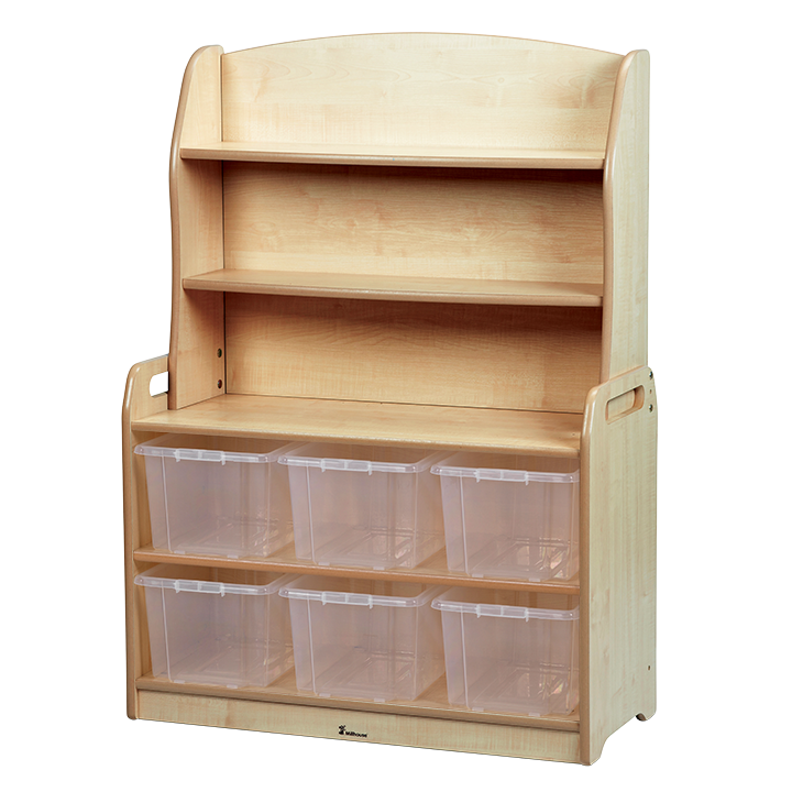 Traditional style with bins