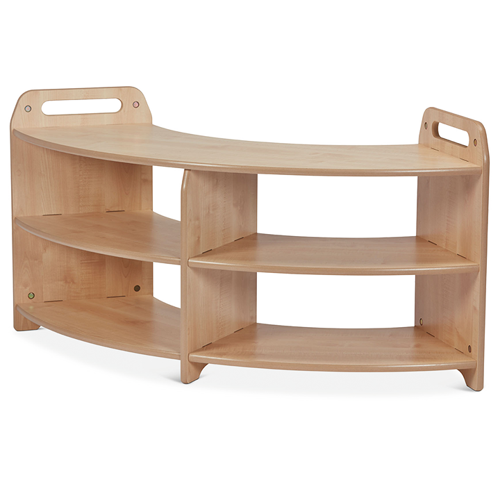 Curved Tall Shelves