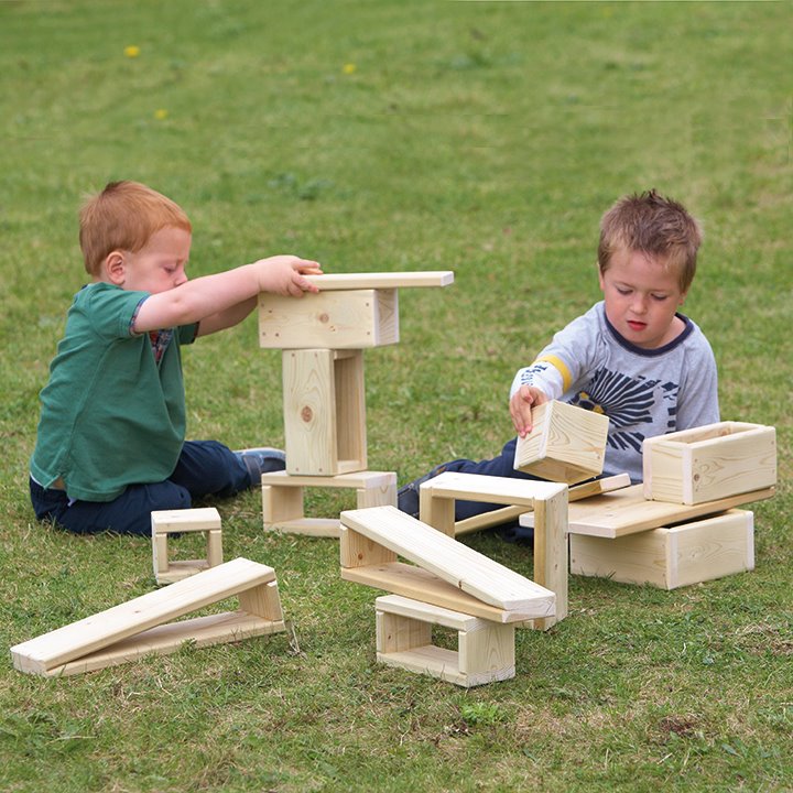 Outdoor Wooden Blocks Early Years Direct Home Outdoor Wooden Blocks 1
