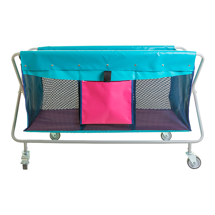 Emergency cot side view