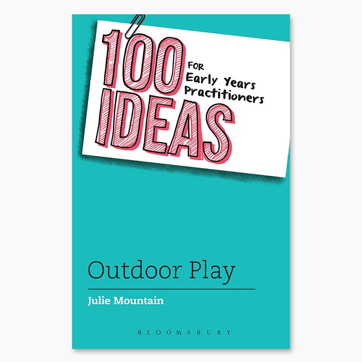 Front cover of book on Outdoor Play teaching ideas