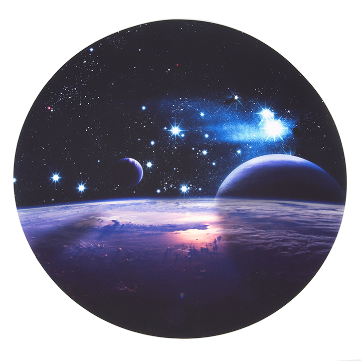 Circular Space design play mat