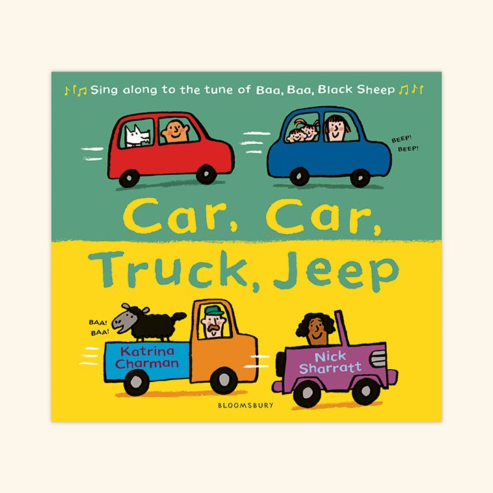 Car, car, truck, jeep