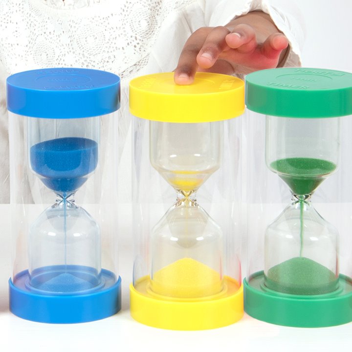 Large Sand Timers - Early Years Direct