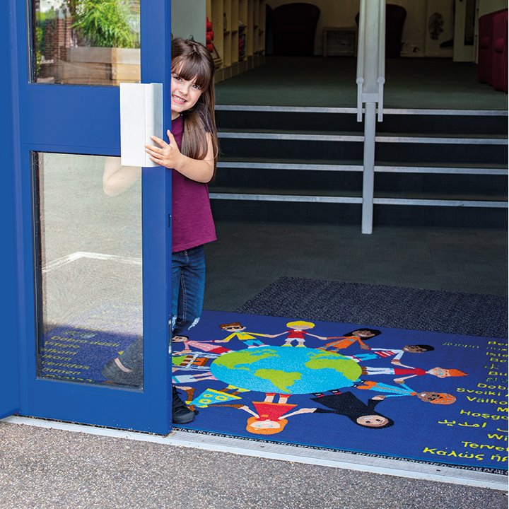 Multicultural Welcome Carpet - Early Years Direct