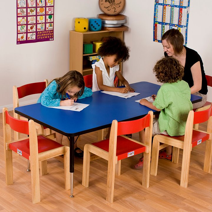 Adjustable Tables - colours - Early Years Direct