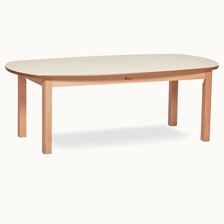 Curved homestyle designed table