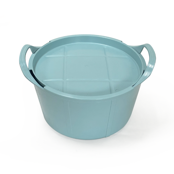Duck Egg Trug and Lid