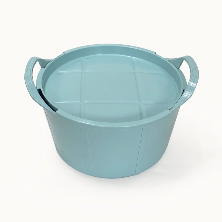 Duck Egg Trug and Lid
