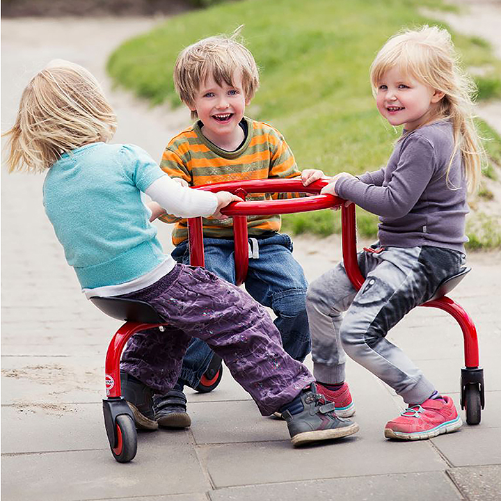 3 seater circular navigation bike