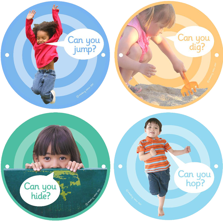 Jump, dig, hide and hop boards