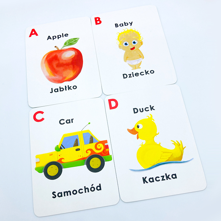 English to Polish Flash cards