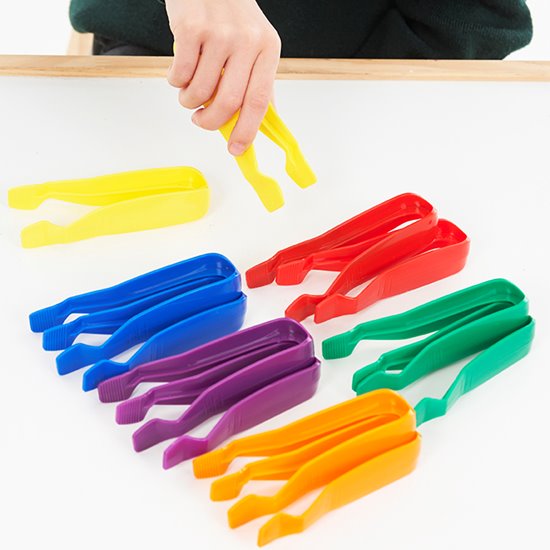 Colourful plastic Tweezers