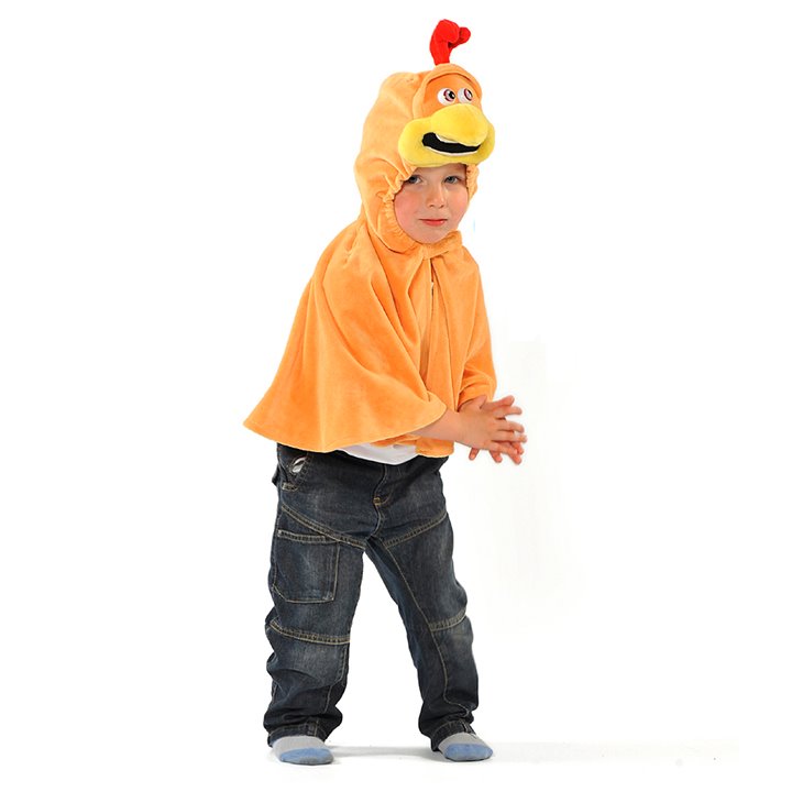 Chicken themed farm animal cape