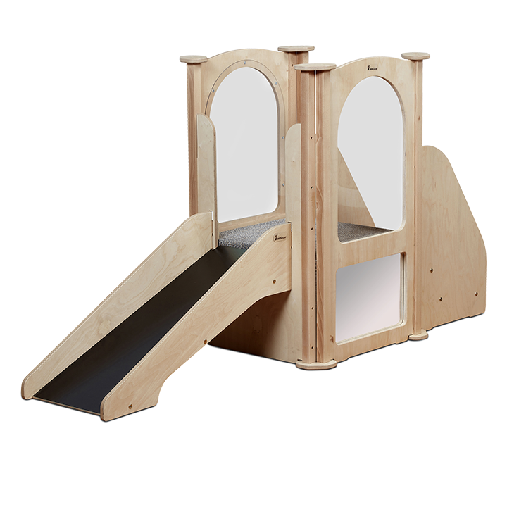 Slide side of Kinder Gym without roof