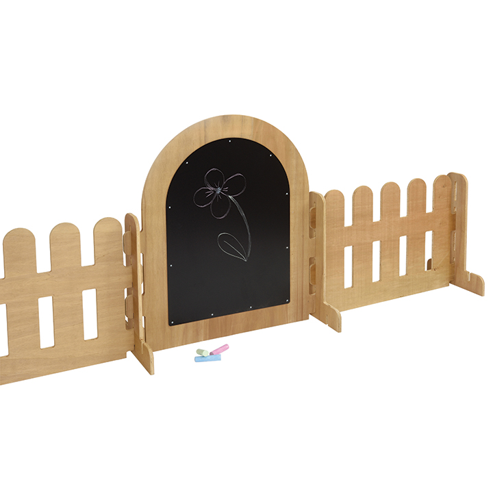 Garden blackboard fence freestanding