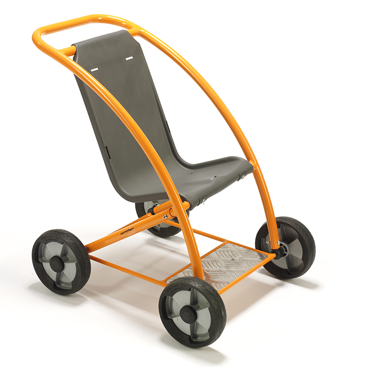 Funky stroller design.