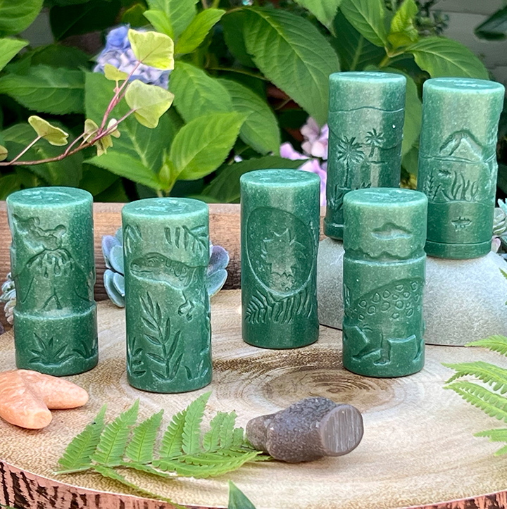 Set of 6 dinosaur rollers