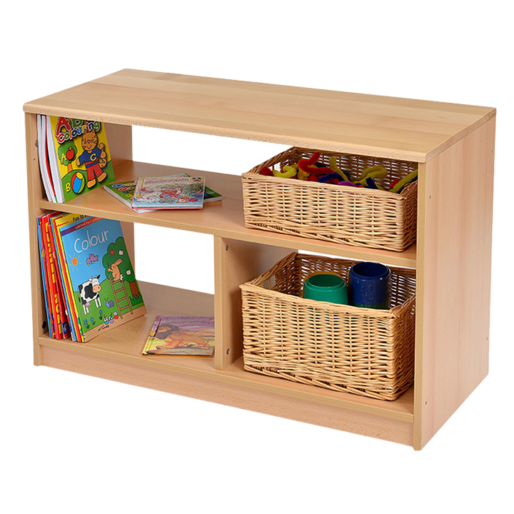 Useful open bookcase units