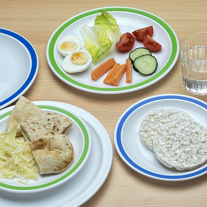 Various plates ideal for nursery