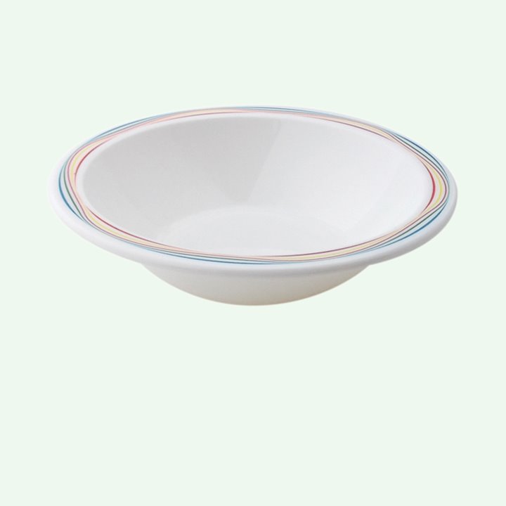 Spiral pattern bowl