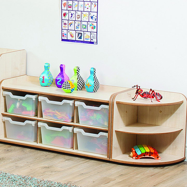 Baby and Toddler Storage Set 1 Natural Early Years Direct