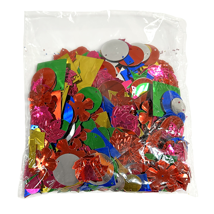 100g bag of large sequins