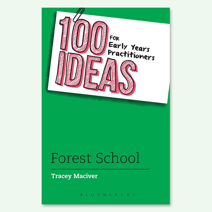Front cover of book on Forest School teaching ideas