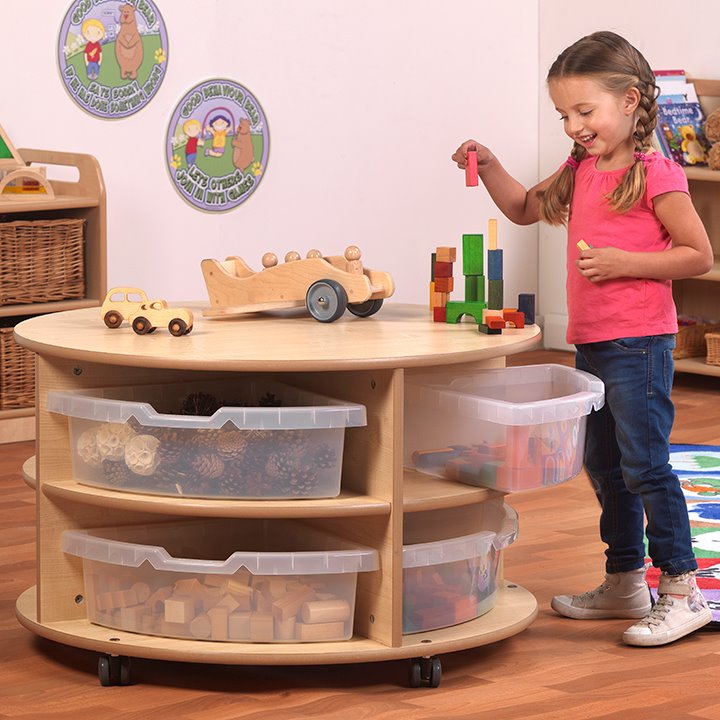 Mobile Circular Storage - Early Years Direct