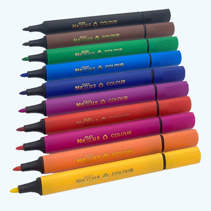 Triangular Colouring Pen Packs - Early Years Direct