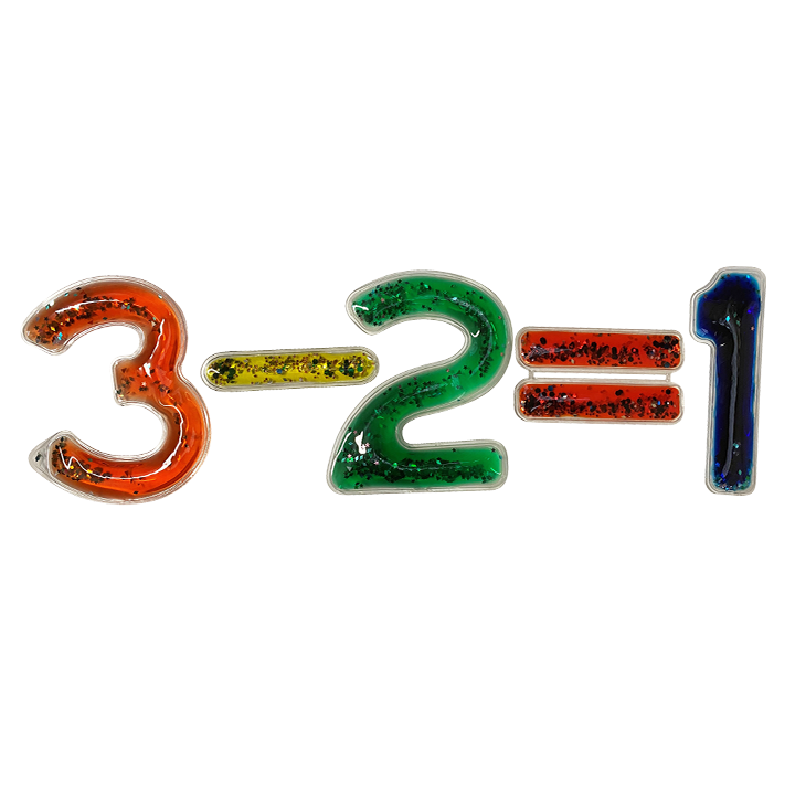 Add up with gel letters