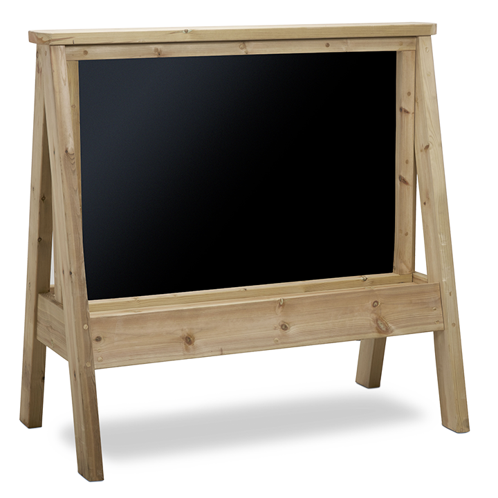 Outdoor Chalkboard Easel Early Years Direct