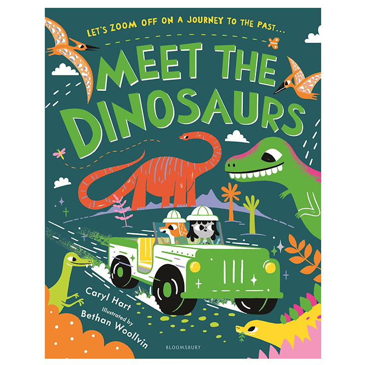 Book about a dinosaur adventure