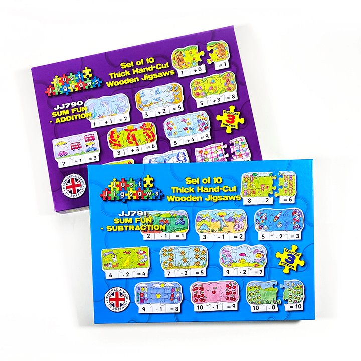 Sum Fun Math Pink Sum Fun Addition and Subtraction - Early Years Direct
